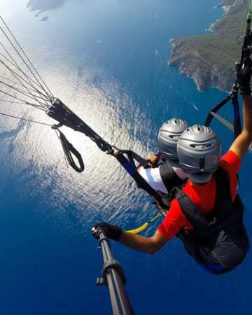 Volo in tandem col parapendio