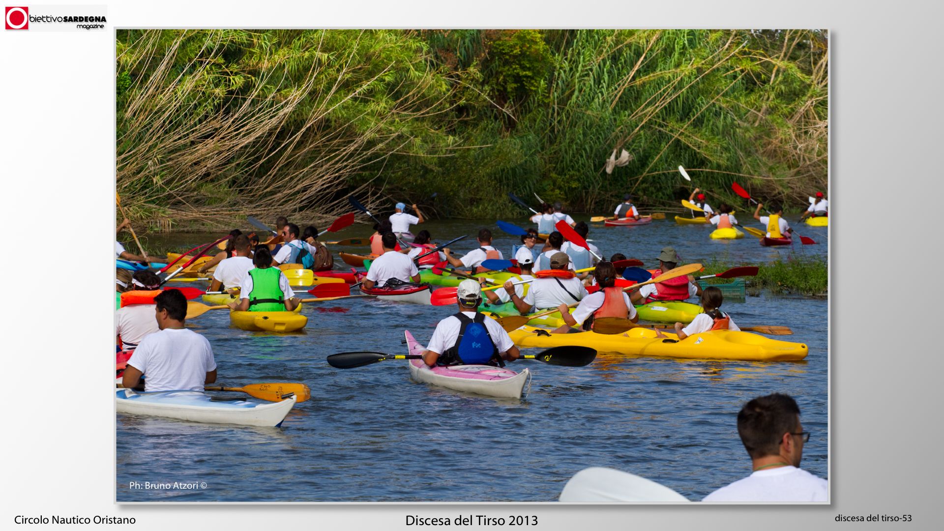 discesa del fiume Tirso
