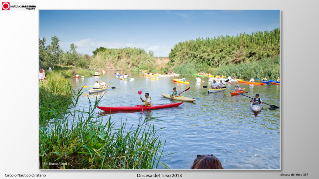 discesa del fiume Tirso