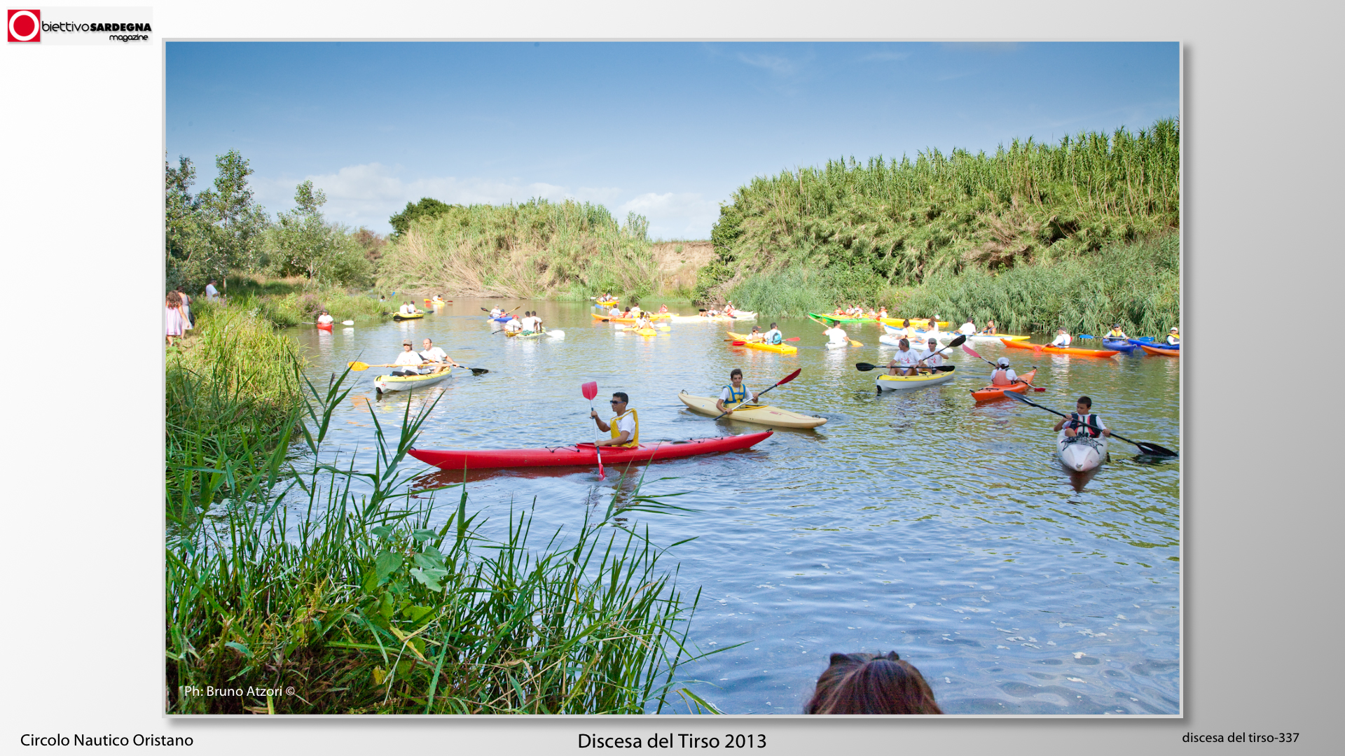 discesa del fiume Tirso