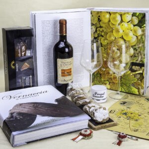 Cassetta regalo con  Vernaccia di Oristano